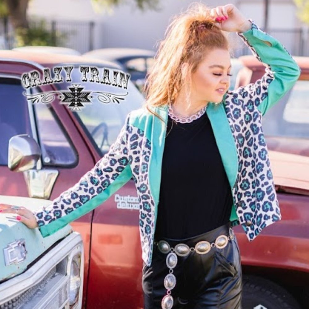 CRAZY TRAIN WANDERER BLAZER NWT - Picture 1 of 7